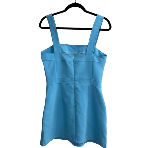 Amanda Uprichard Ace Dress In Pacific Blue - Picture 5 of 10